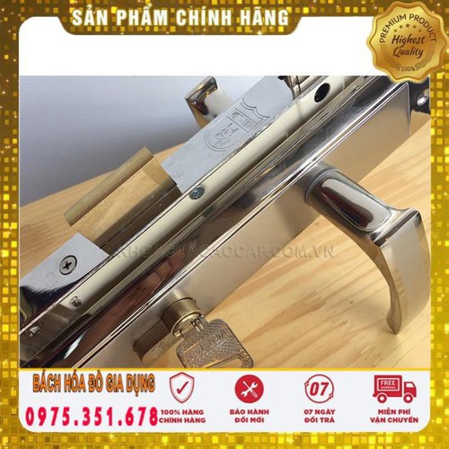 [Chính Hãng] Khóa Tay Gạt Việt Tiệp 04908 ( Cửa Đi) - dq87kg