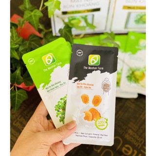 Set 2 túi mặt nạ Bùn khoáng sữa dê ❤️  Mặt nạ bùn khoáng the Moshav Farm giảm mụn cám, mụn đầu đen, sáng da
