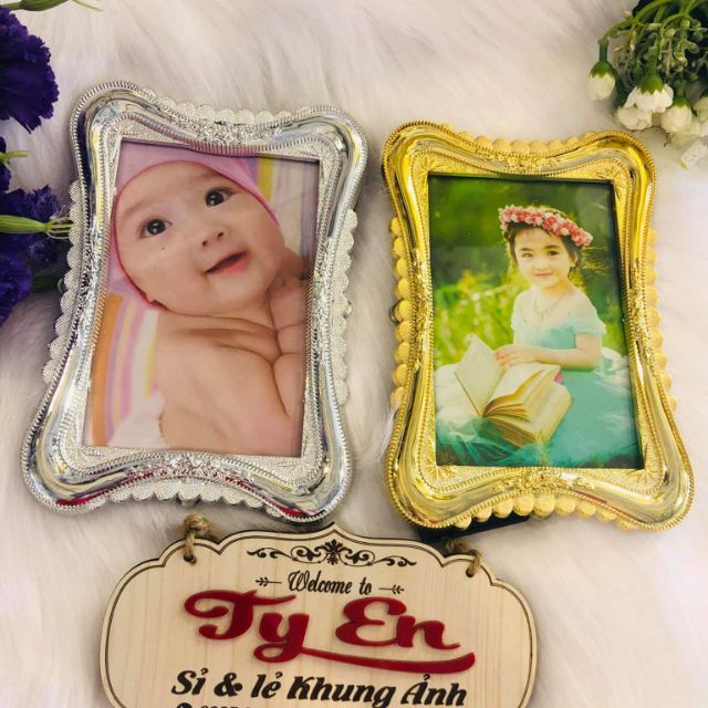 Khung ảnh để bàn -Khung trang trí tiệc cưới