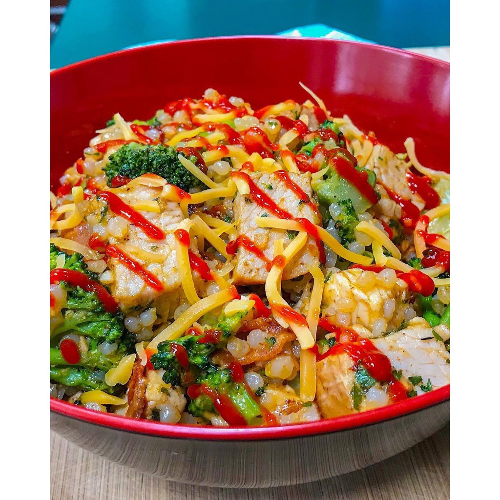 Cơm Keto Yến Mạch Shirataki Konjac ZANKII Không Carb Ăn Kiêng Keto/Das (làm từ bột glucomannan trong củ nưa) 200g | BigBuy360 - bigbuy360.vn