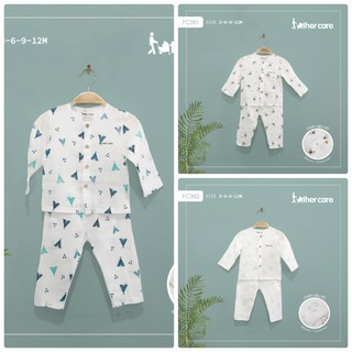 Bộ Cài Thẳng dài Xô FatherCare (3-12M)