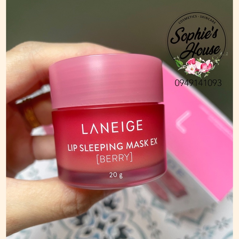 Mặt nạ ngủ dưỡng môi L.A.N.E.I.G.E Lip Sleeping Mask EX 20gr