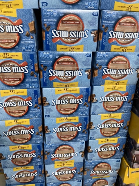 Bột Ca cao Swiss Miss Của Mỹ- 1.95kg 50 Gói