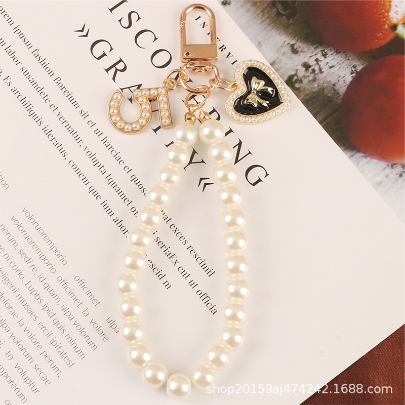 Móc Khoá Hình Nơ Trái Tim DiDiBag cao cấp , Móc Khoá Treo Túi Xách Trang Trí đẹp , sang chảnh hot tiktok