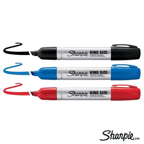 Bút đánh dấu công nghiệp chuyên dụng Sharpie Pro King Size Màu đỏ