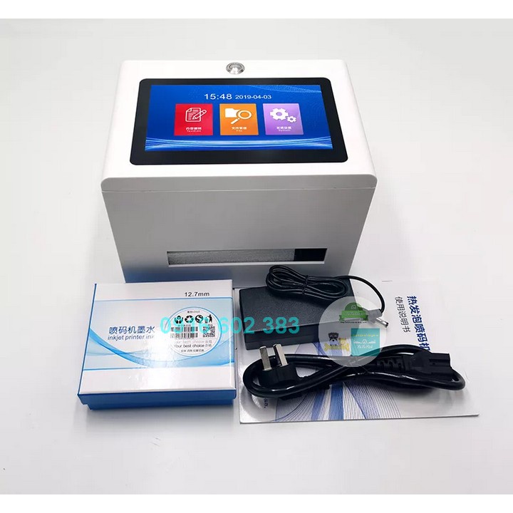 Máy in date tĩnh để bàn, máy phun date tĩnh để bàn
