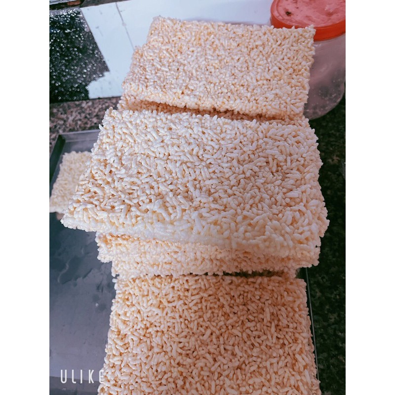 🌹Cơm cháy khô - đặc sản ninh bình, cơm cháy chưa chiên, gạo nếp ngon,1kg (16-17 miếng to)