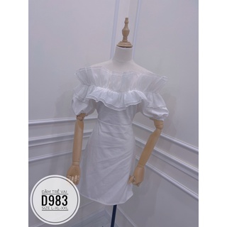 BIGSIZE Đầm trễ vai D983