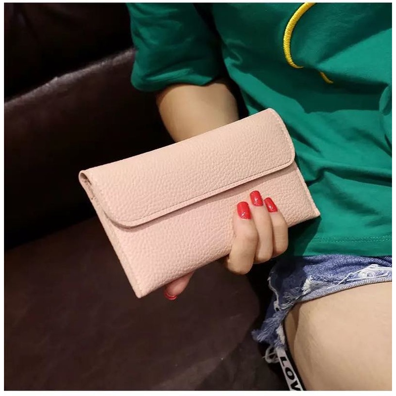 Ví Da PU Dài Thời Trang Dành Cho Nữ