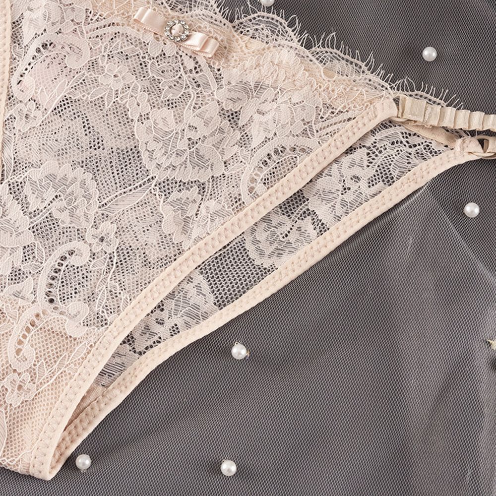 Quần Lót Cotton Không Đường May Phối Ren Hoa Gợi Cảm Cho Nữ