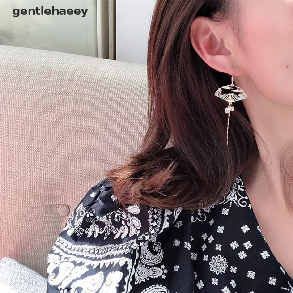 Khuyên Tai Lủng Lẳng Hình Thỏ / Mèo Không Đối Xứng Cho Nữ