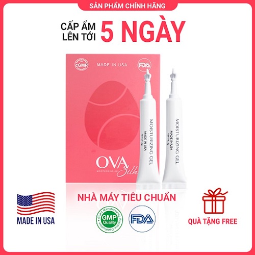 Gel bôi trơn âm đạo OvaSilk  - USA, hỗ trợ và  cấp ẩm âm đạo và an toàn cho vùng kín, 120g