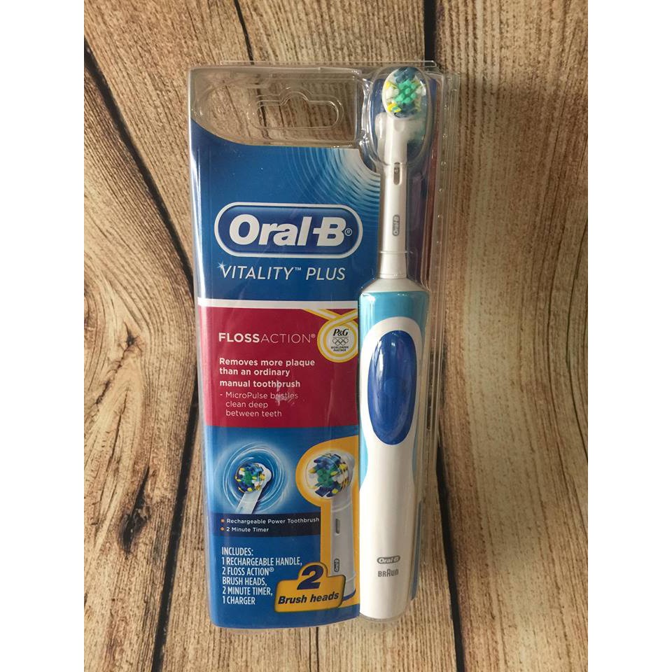 Bàn Chải Điện Oral B Vitality Plus hàng Úc- Full box chính hãng