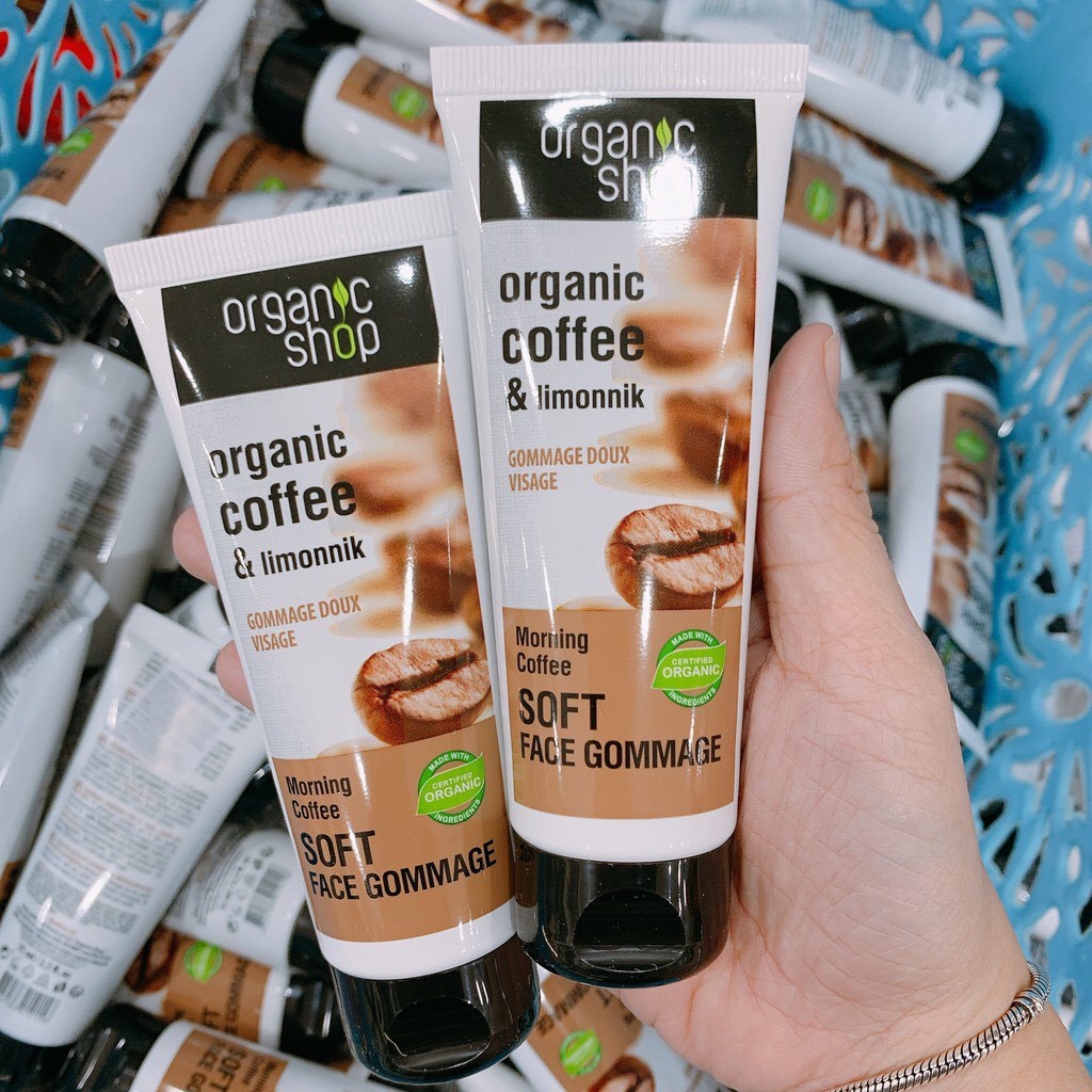 Tẩy Tế Bào Chết Cho Mặt Organic Shop Organic Face Gommage 75ml