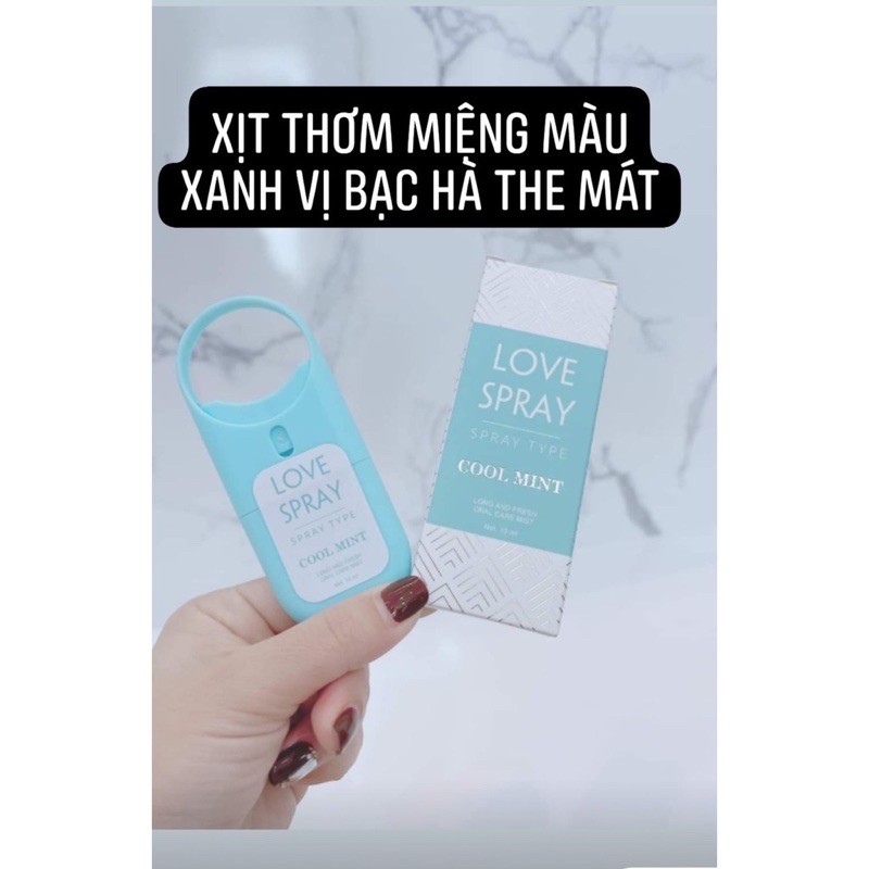 XỊT THƠM MIỆNG QLADY LOVE SPRAY, KISSING SPRAY