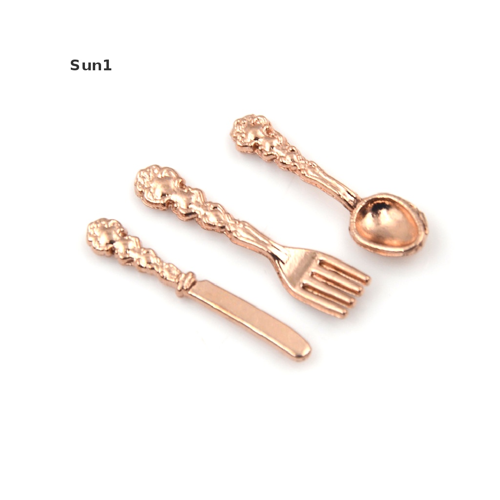 Bộ Dụng Cụ Bàn Ăn Tỉ Lệ 12 1: 12 Trang Trí Nhà Búp Bê