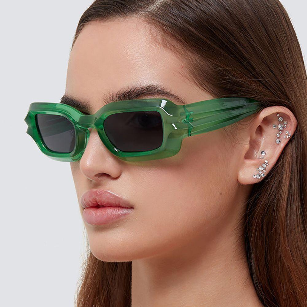 TWINKLE Kính Mát Gọng Vuông Chống Tia UV Chống Bức Xạ Bảo Vệ Mắt Dành Cho Nam Nữ