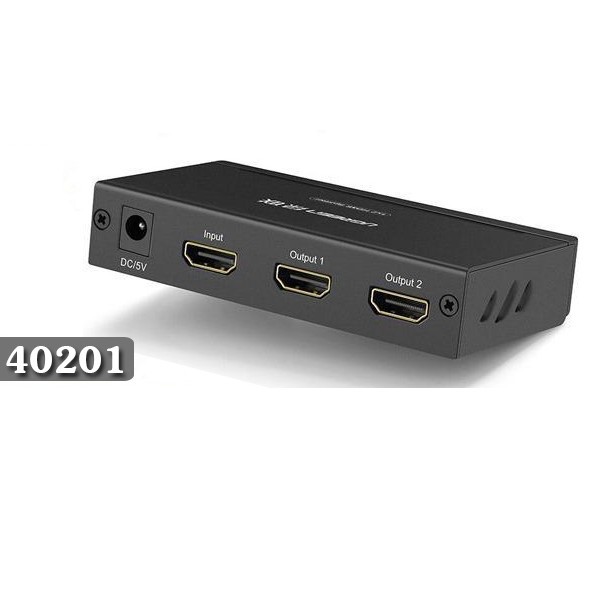 Bộ Chia Cổng HDMI 1 Ra 2  Hỗ Trợ 1.4V 3D - Chính Hãng UGREEN 40201