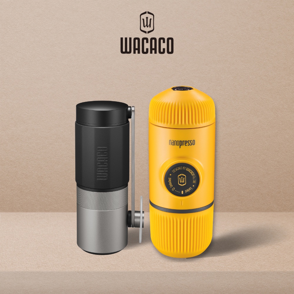 Combo cối cay Wacaco Exagrind + Wacaco Nanopresso