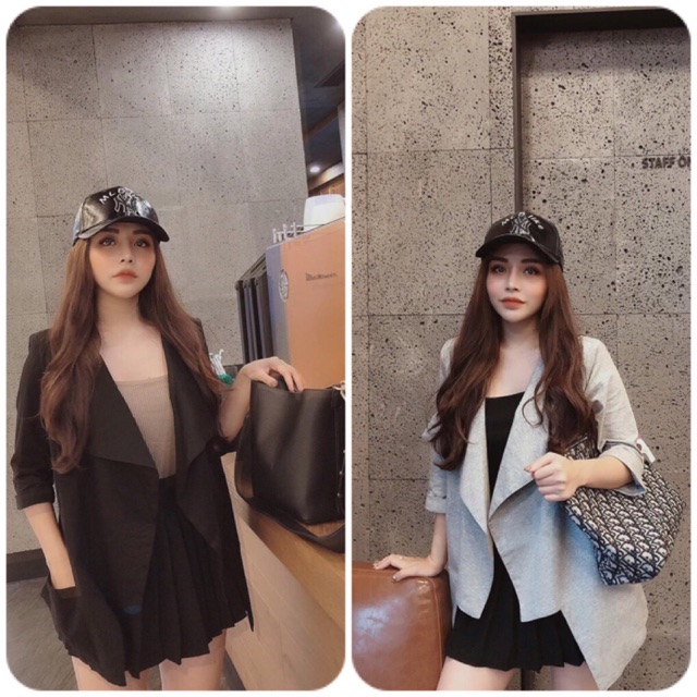 ÁO KHOÁC MỎNG KIỂU MANGTO