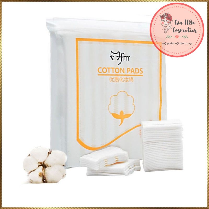 Bông tẩy trang 3 lớp Cotton Pads túi 222 miếng