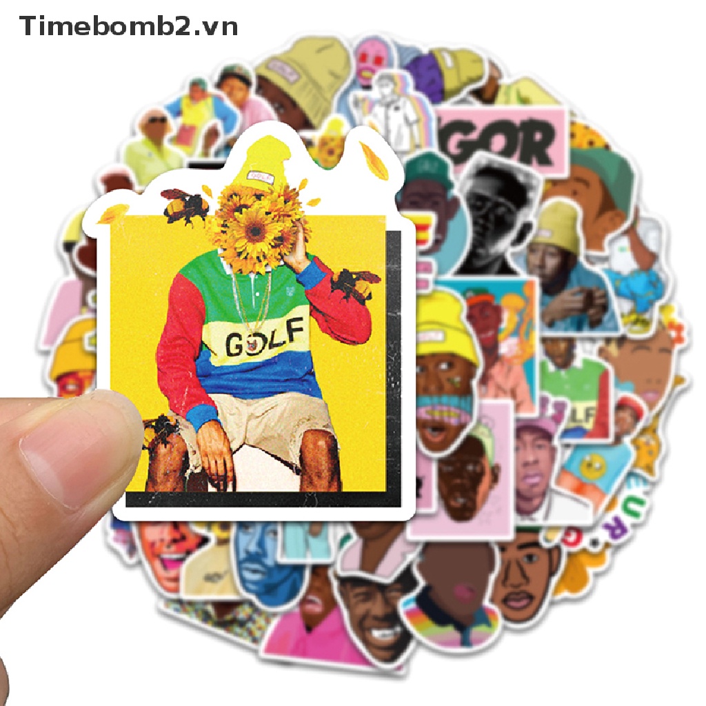 Bộ 2 / 50 Miếng Dán Trang Trí Ván Trượt DIY Họa Tiết Sáng Tạo