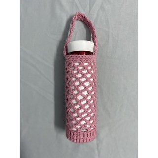Túi đựng bình giữ nhiệt bằng len handmade