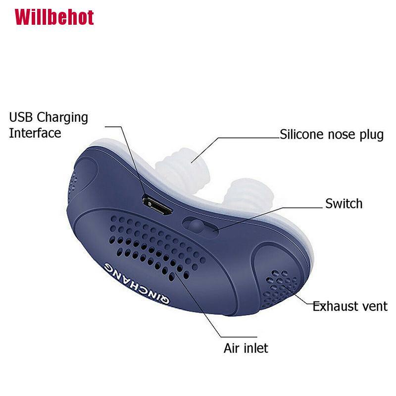 (Hàng Mới Về) Máy Chống Ngáy Khi Ngủ Bằng Điện