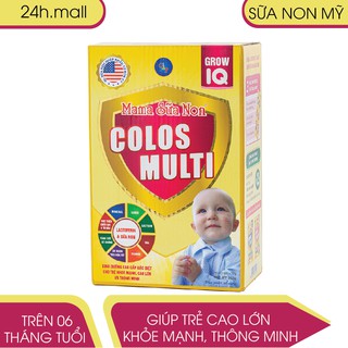 Sữa non colos multi grow iq 352g – giúp bé cao lớn khỏe mạnh thông minh