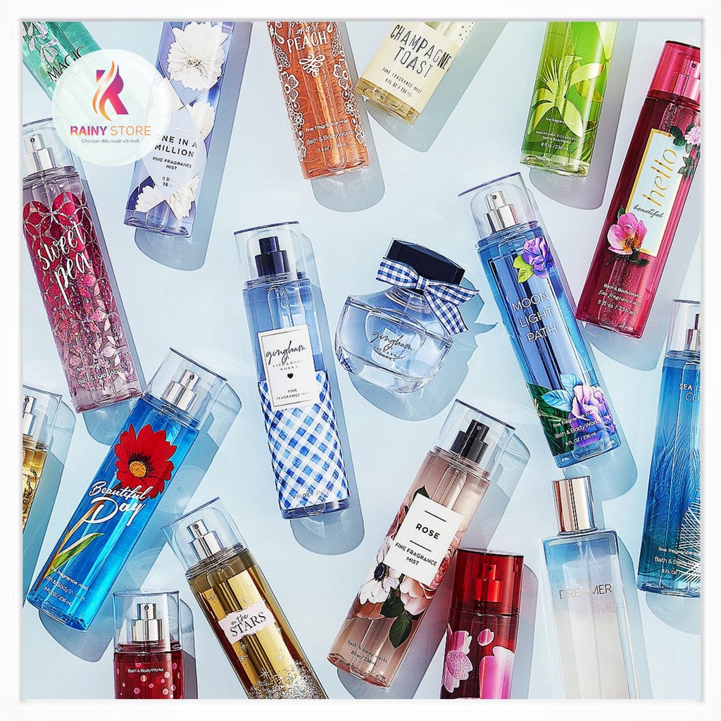 Xịt thơm toàn thân Bath & Body Works Moonlight Path 236ml | Thế Giới Skin Care