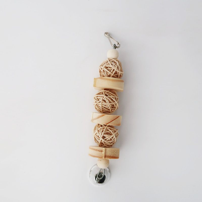 Đồ Chơi GặM BằNg Gỗ Cho Chim / VẹT