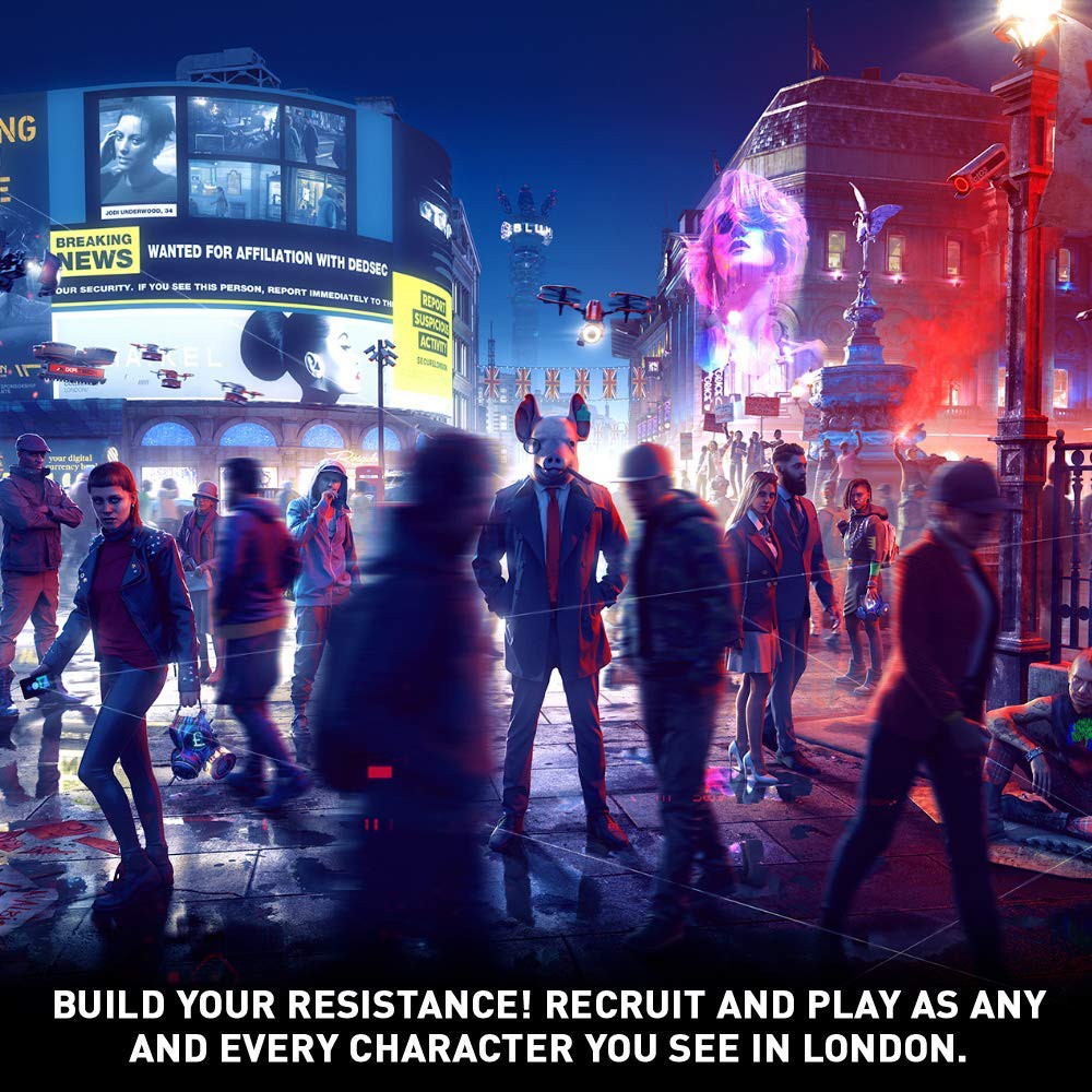 Đĩa game PS4 Watch dogs Legion Hệ US