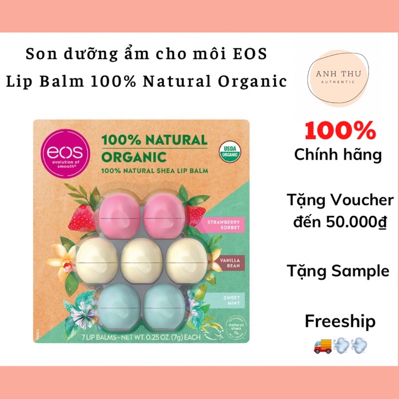 Son dưỡng EOS hàng Mỹ đủ loại[AnhThuauthentic]