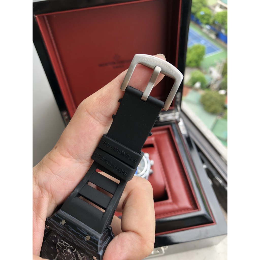 Đồng Hồ Nam RM35-02 RAFA Vân carbon .