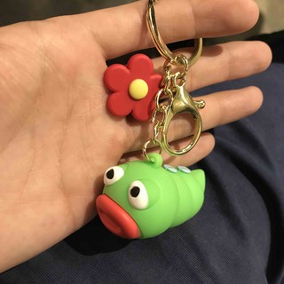 Móc khóa Sâu lá độc lạ