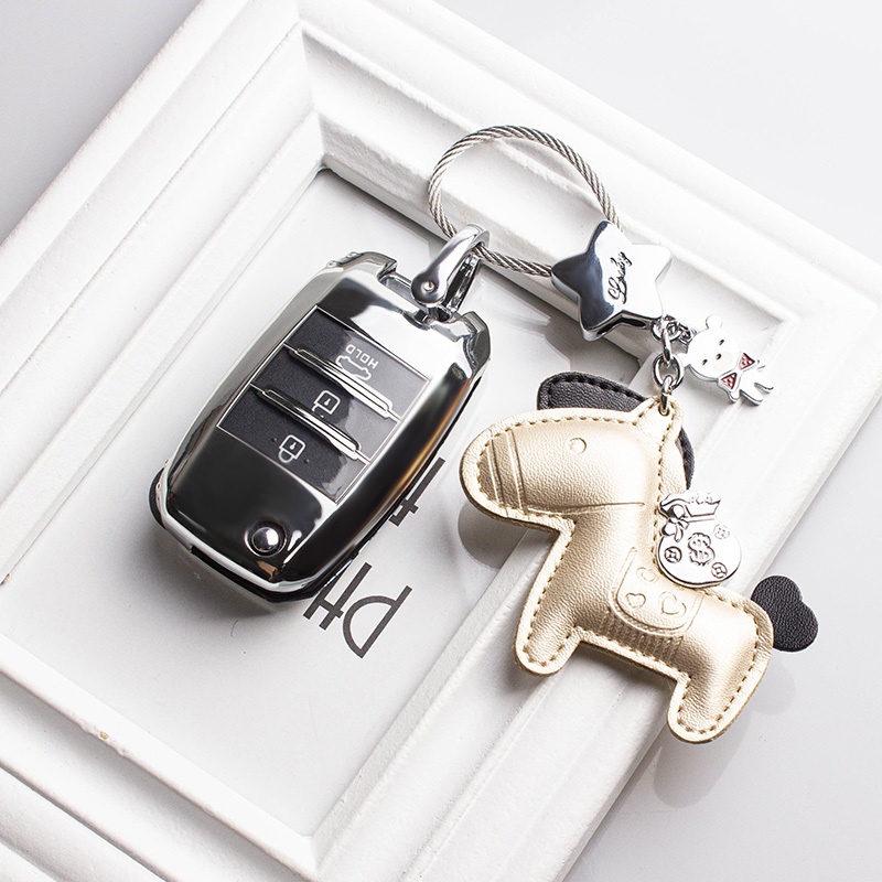 Ốp Chìa Khoá Ô Tô KIA K3 K5 SPORTAGE Bằng Chất Liệu TPU