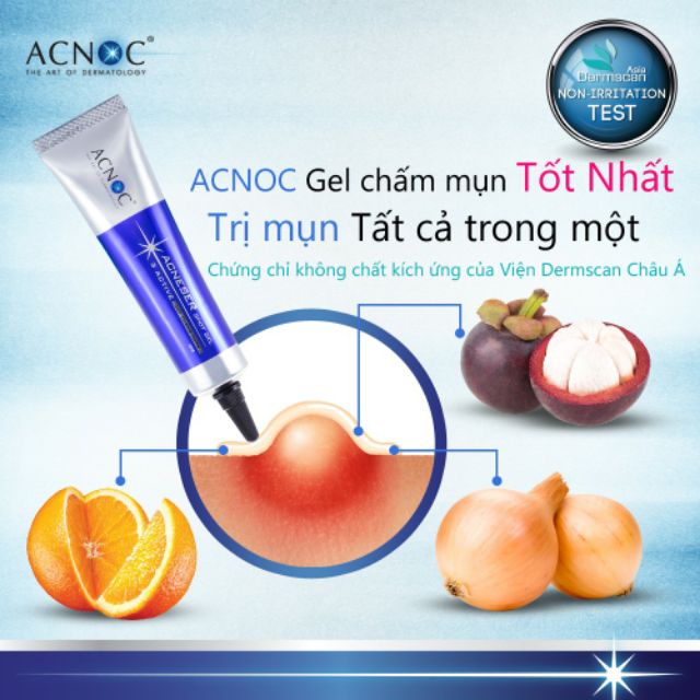 Gel Chấm Mụn ACNOC Thái Lan (ko hết trả tiền lại)