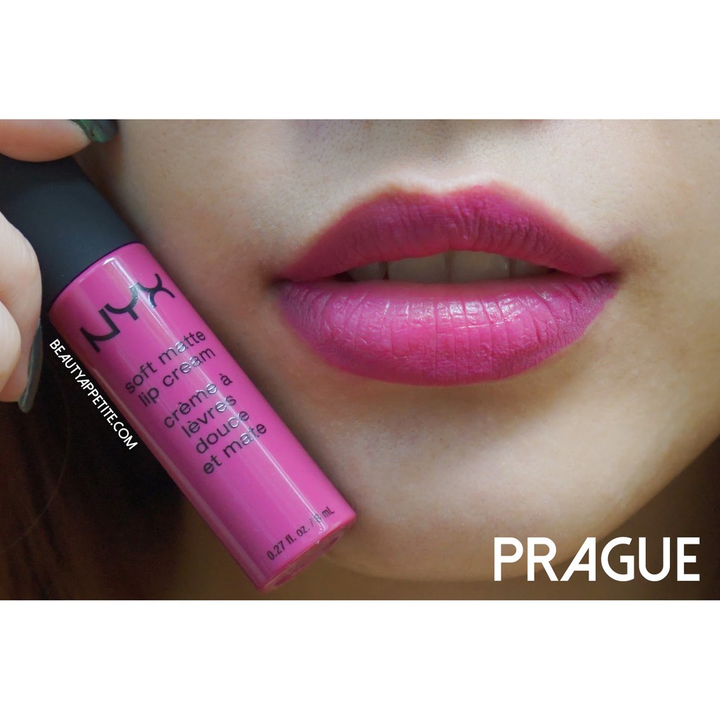 Son kem lì NYX Soft Matte Lip Cream - SMLC 18 Prague 8ml
