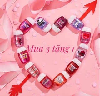 Combo 4 chai Hand Gel Bath&Body Works