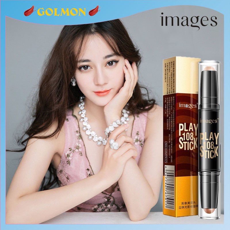 Bộ trang điểm IMAGES Phấn phủ+Bút tạo khối+Chì kẻ mày+Bút dạ kẻ mắt+Mascara+Son lì+Mặt nạ dưỡng ẩm GM-BTD-M705