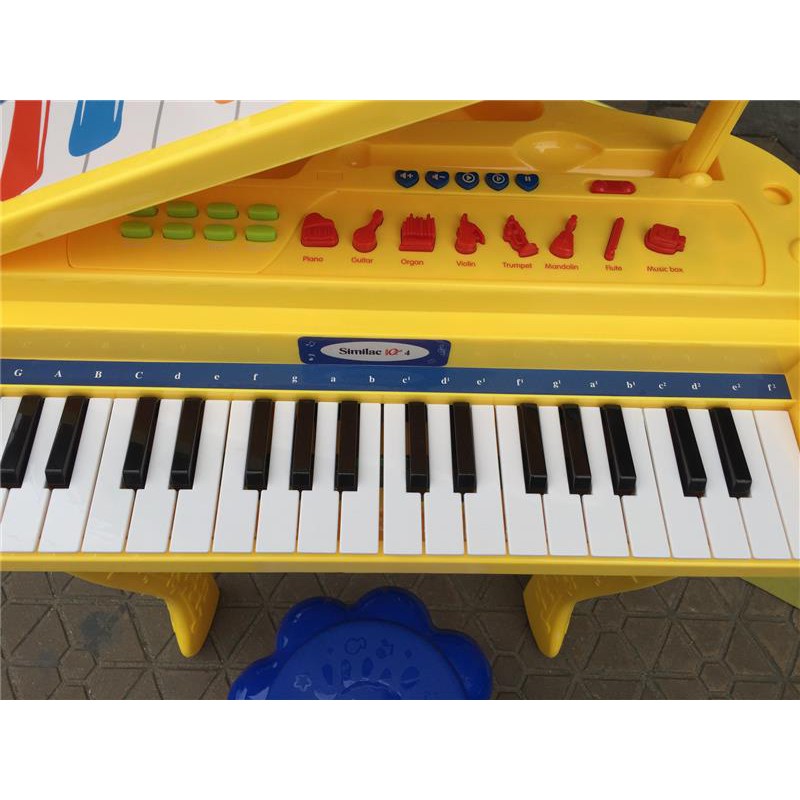 Đồ Chơi Đàn Piano Similac Cỡ Lớn Dùng Pin (4 PIN AA) Có Ghế Ngồi Cho Bé – Kt: (65 x 44 x 15) cm –