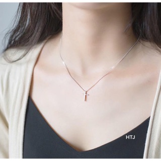 DÂY CHUYỀN THÁNH GIÁ BẠC ITALY CAO CẤP 925