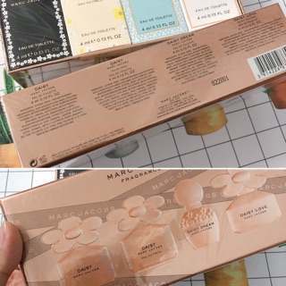 Gift Set nước hoa Daisy Marc Jacobs 4 chai mini