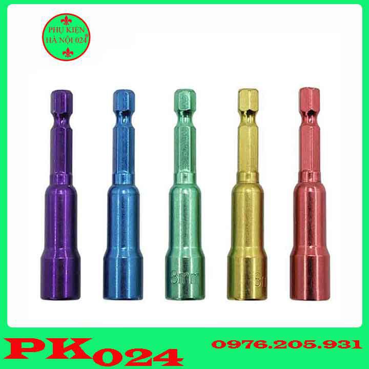 Bộ 5 Tay Tháo Bulong Ốc Vít Lục Giác Gắn Máy Bắn Vít