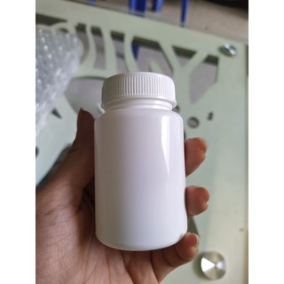 Lọ nhựa dược trắng HDPE nắp vặn chọn nắp chọn size