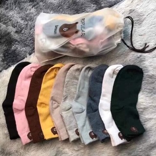 Set 10 Đôi Tất Gấu Người Lớn.