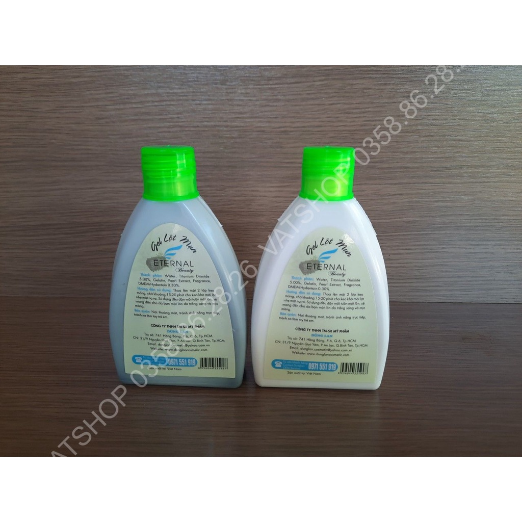 Gel lột mụn ETERNAL chai lớn  200g nha đam và than hoạt tính