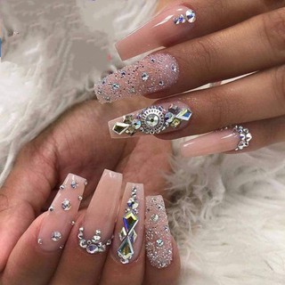 Đá rắc móng ống 7 màu