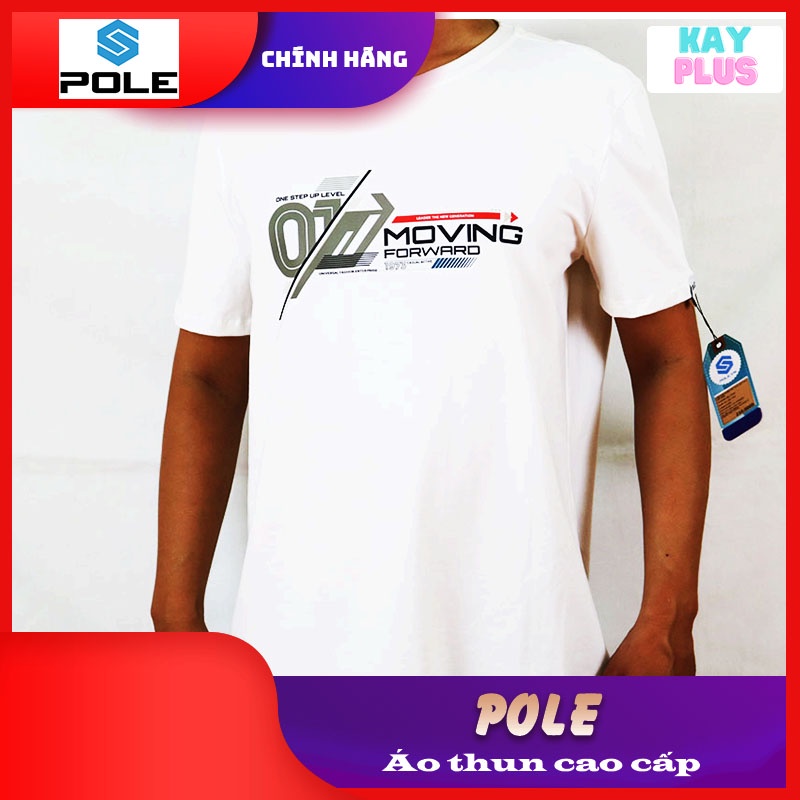 Áo thun Nam &amp; Nữ cổ tròn POLE - Streetwear 02