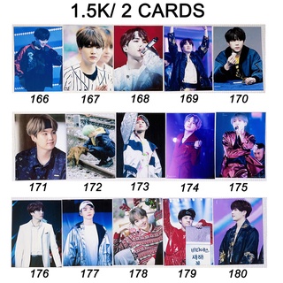 Sale set card SUGA BTS 2